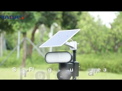 4G Farb-Nachtsicht-CCTV-Kamera H.265-Kompression 355° Schwenk- und 120°-Neigungs-Solar-PTZ-Kamera